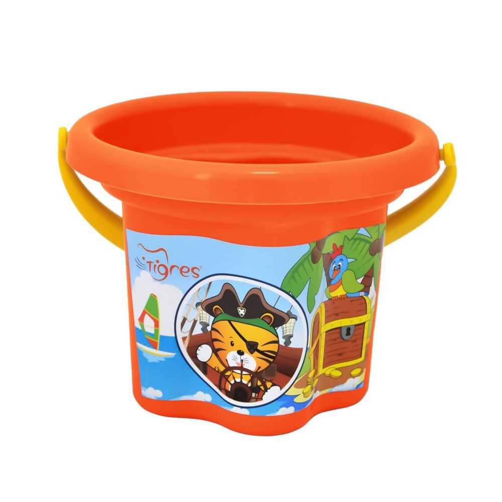 Galetusa nisip, Floare, 1,5l, 14,5x18 cm- Tigres - imagine 4