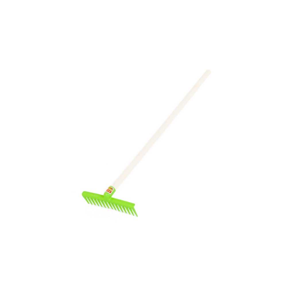 Grebla plastic cu maner din lemn, 67x21x7 cm, Wader - imagine 6