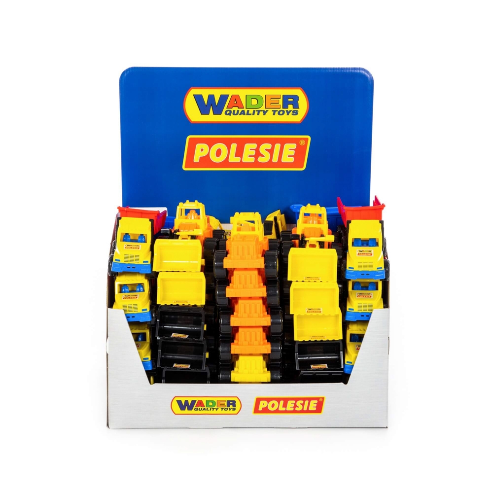 Utilaj constructii, diverse modele, in display, Polesie - imagine 4