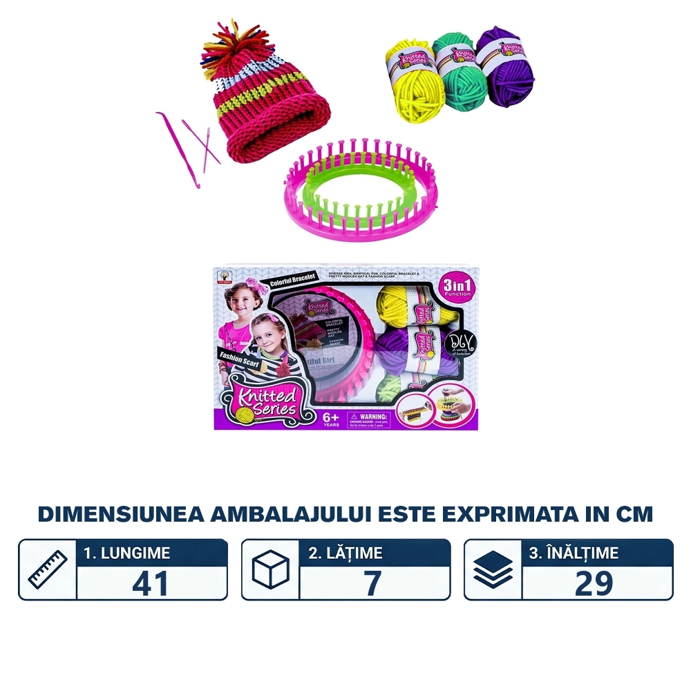 Set pentru tricotat si crosetat - imagine 2