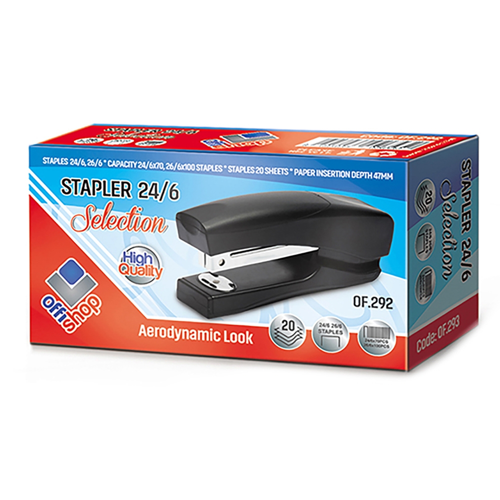 Capsator nr. 24/6, 20 coli, 47 mm, Selection - OFFISHOP - imagine 3