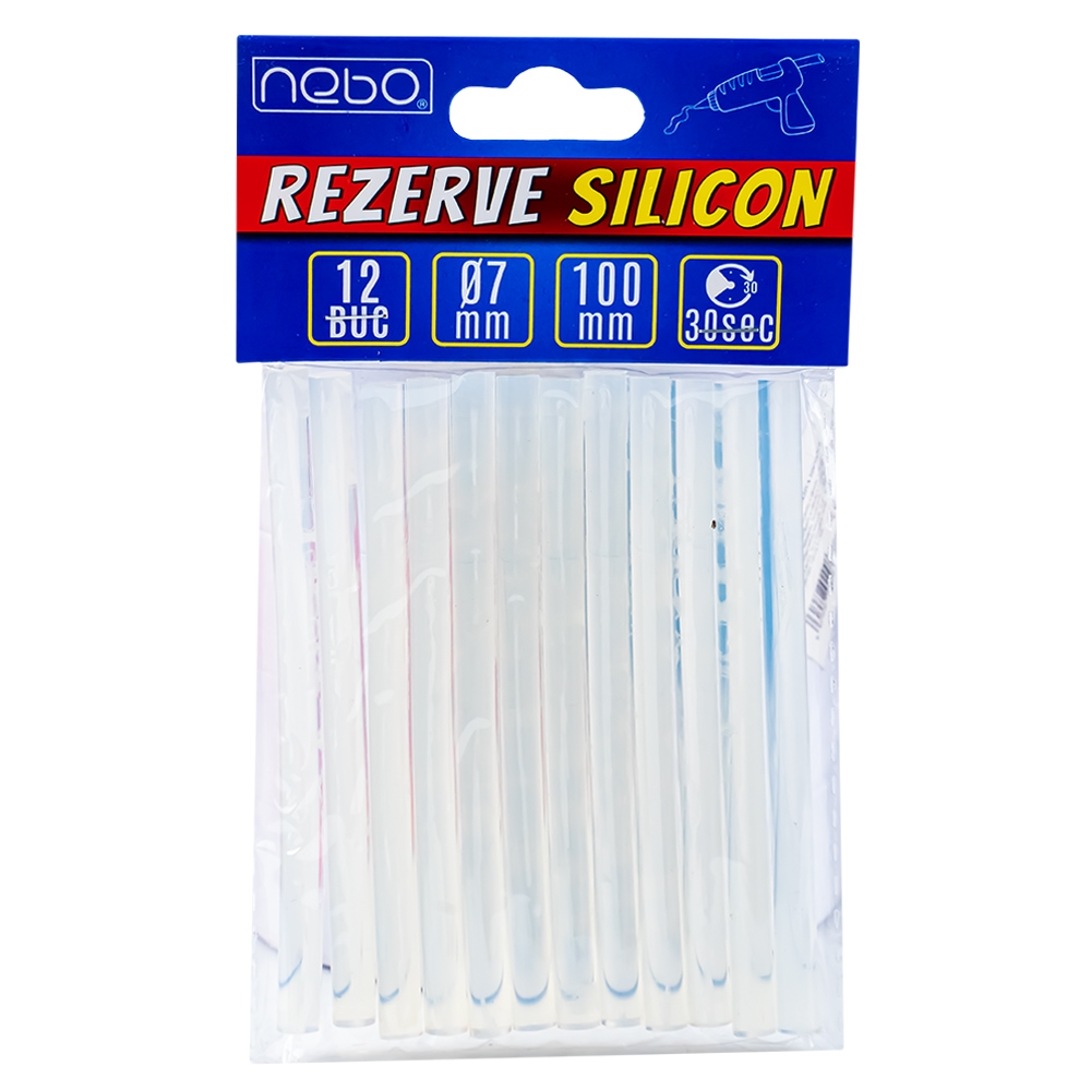 Rezerve silicon 0.7x10 cm - NEBO