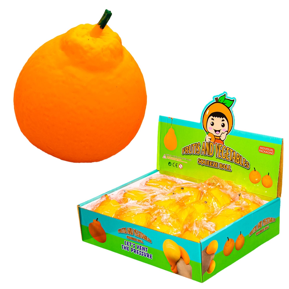 Jucarie antistres Squishy, Orange