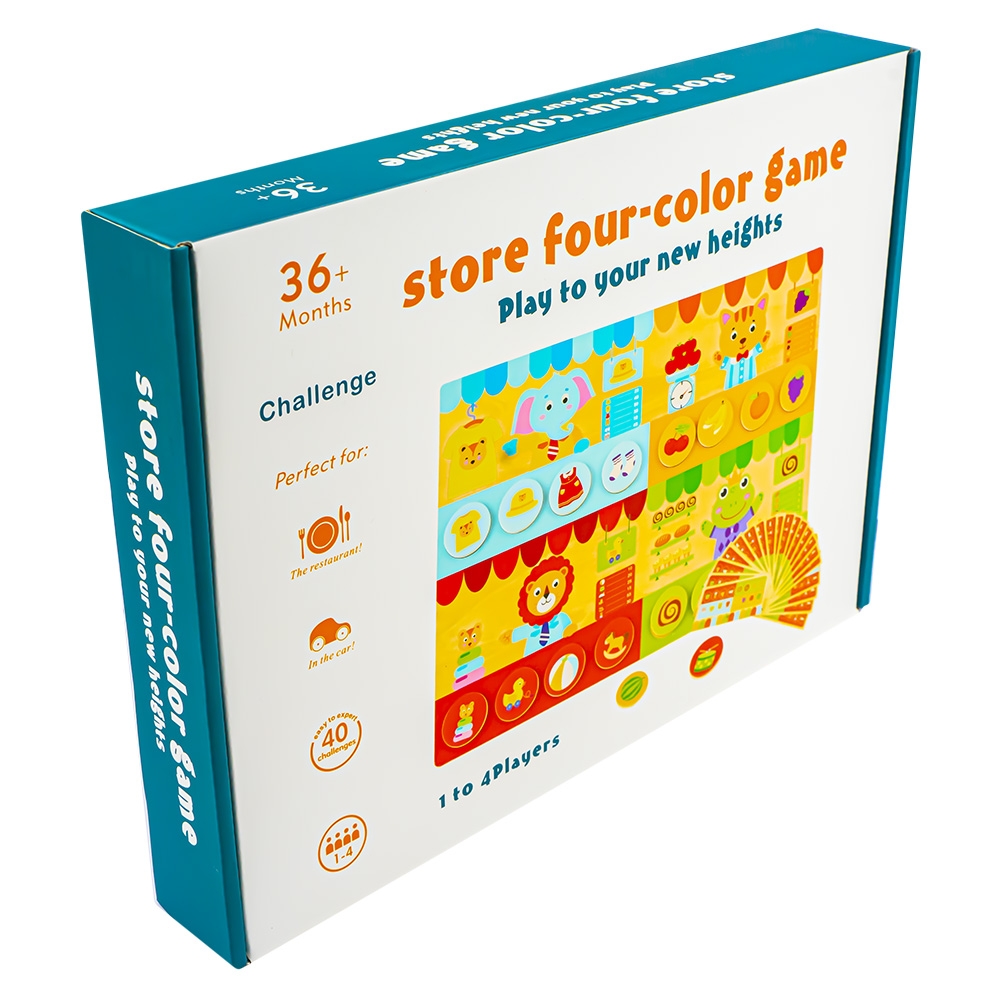 Puzzle magnetic, din lemn, Magazin - imagine 3