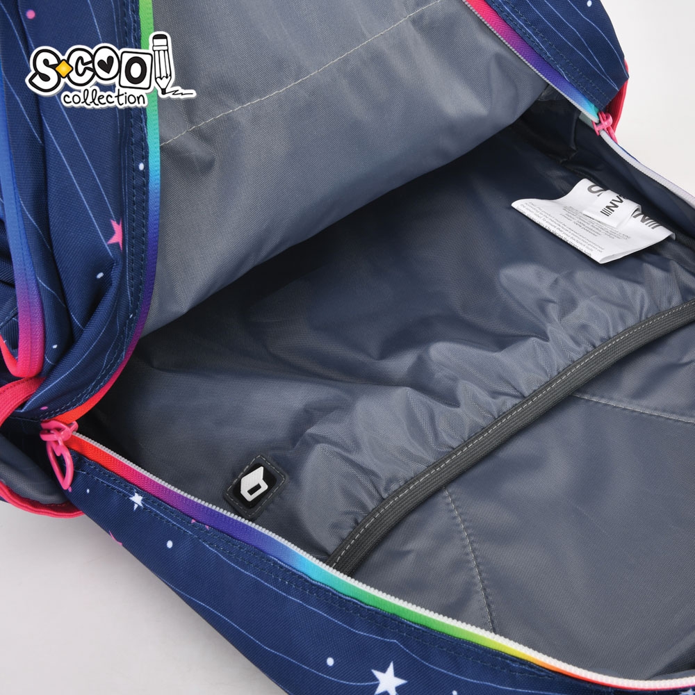 Ghiozdan ergonomic comp. laptop, URBAN PREM., 42x31x16 cm, FANTASY - S-COOL - imagine 10