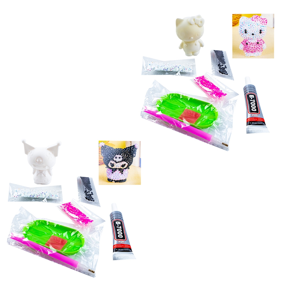 Set creativ: Figurina cu diamante, 6.5 cm