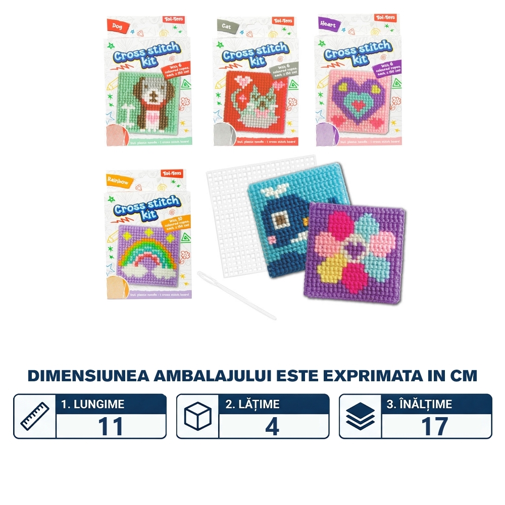 Mini kit de broderie - Toi-Toys - imagine 2