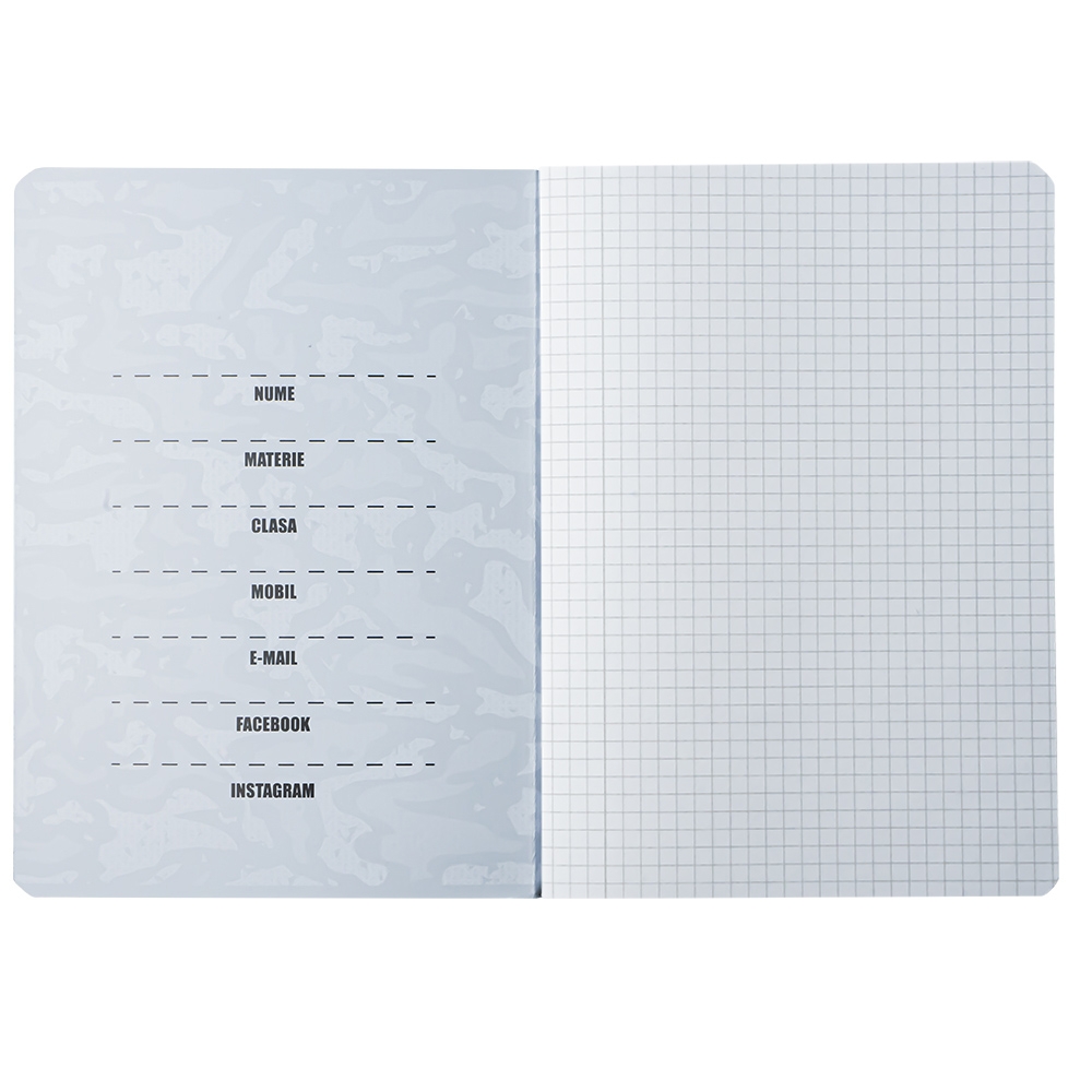 Caiet A5, 52 file AR, Premium, 75g, Boys Collection - S-COOL - imagine 6