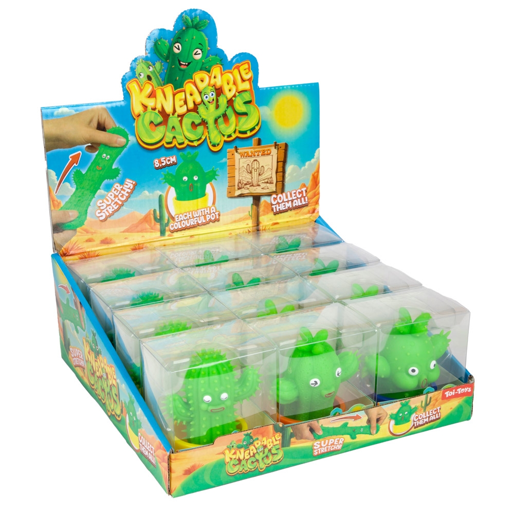 Jucarie stretchy, Cactus in ghiveci - Toi-Toys - imagine 3