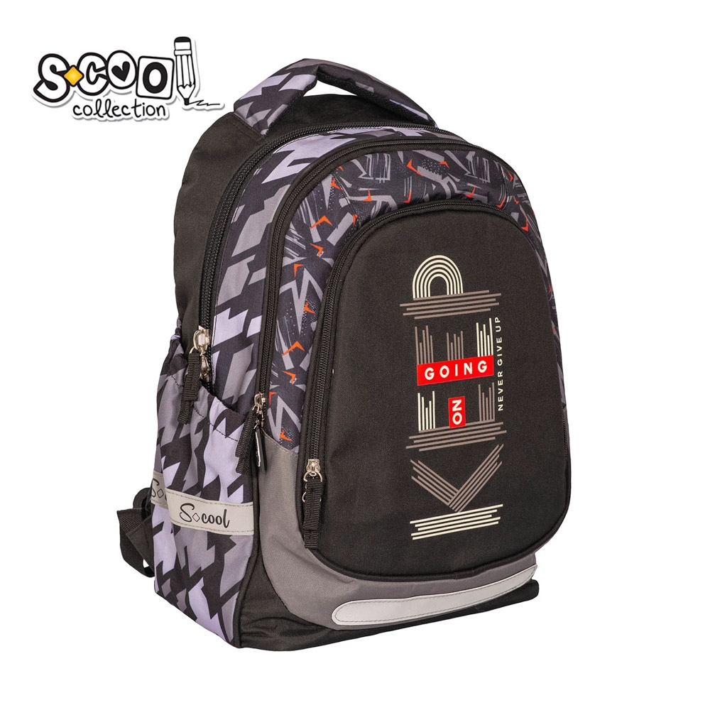 Ghiozdan anatomic light, 41x28x21 cm, KEEP GOING ON - S-COOL - imagine 2