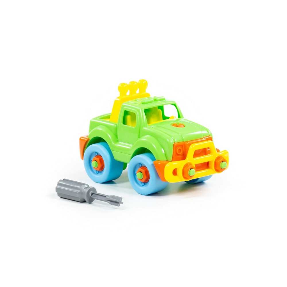 Jeep demontabil, 25,5x10x22 cm, Polesie - imagine 11