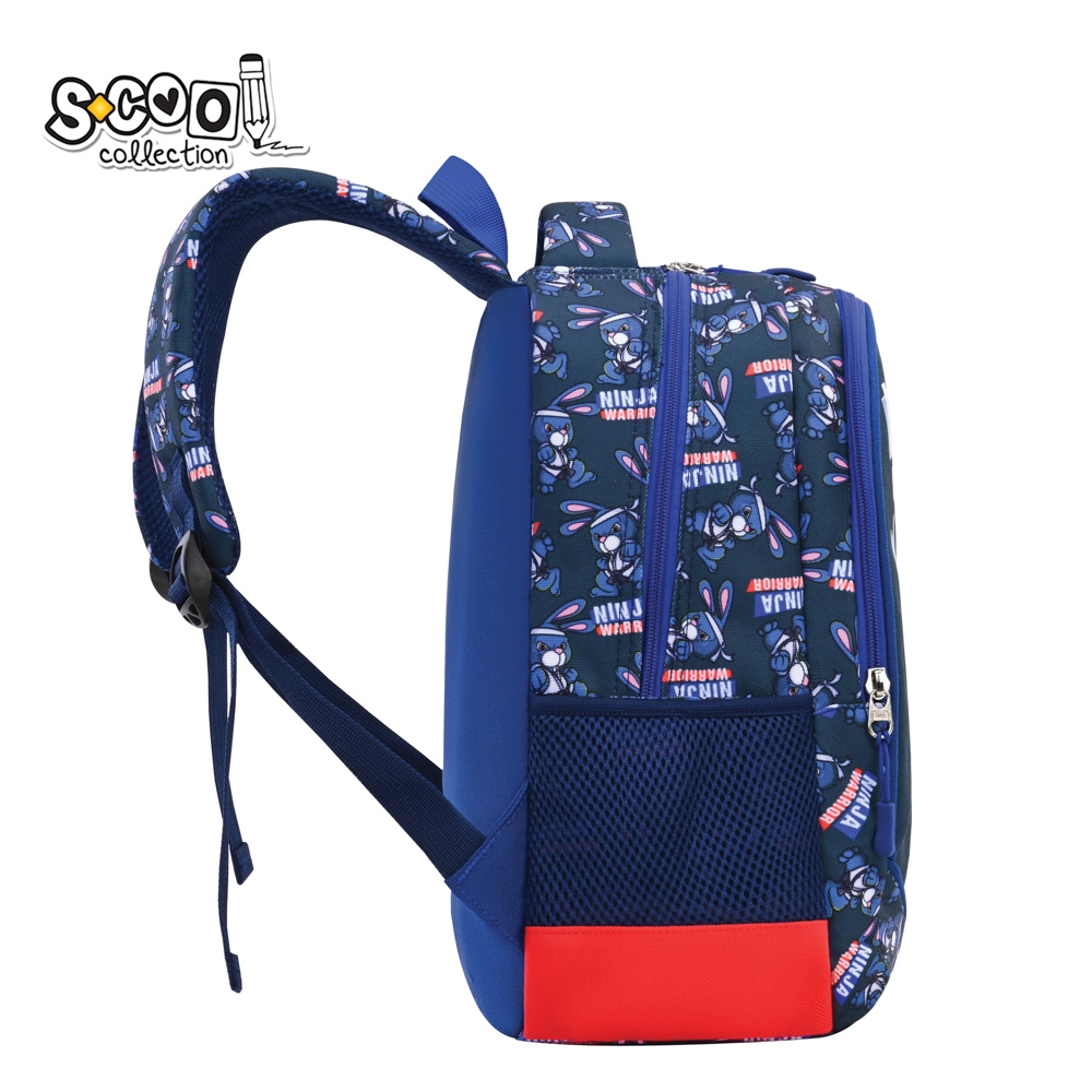 Ghiozdan gradinita, 34x23x14 cm, NINJA WARRIOR - S-COOL - imagine 3