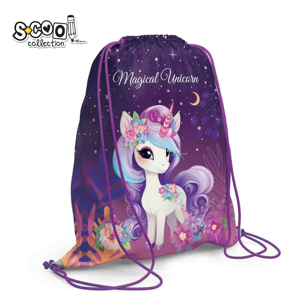 Sac sport, 46x35.5 cm, MAGICAL UNICORN - S-COOL