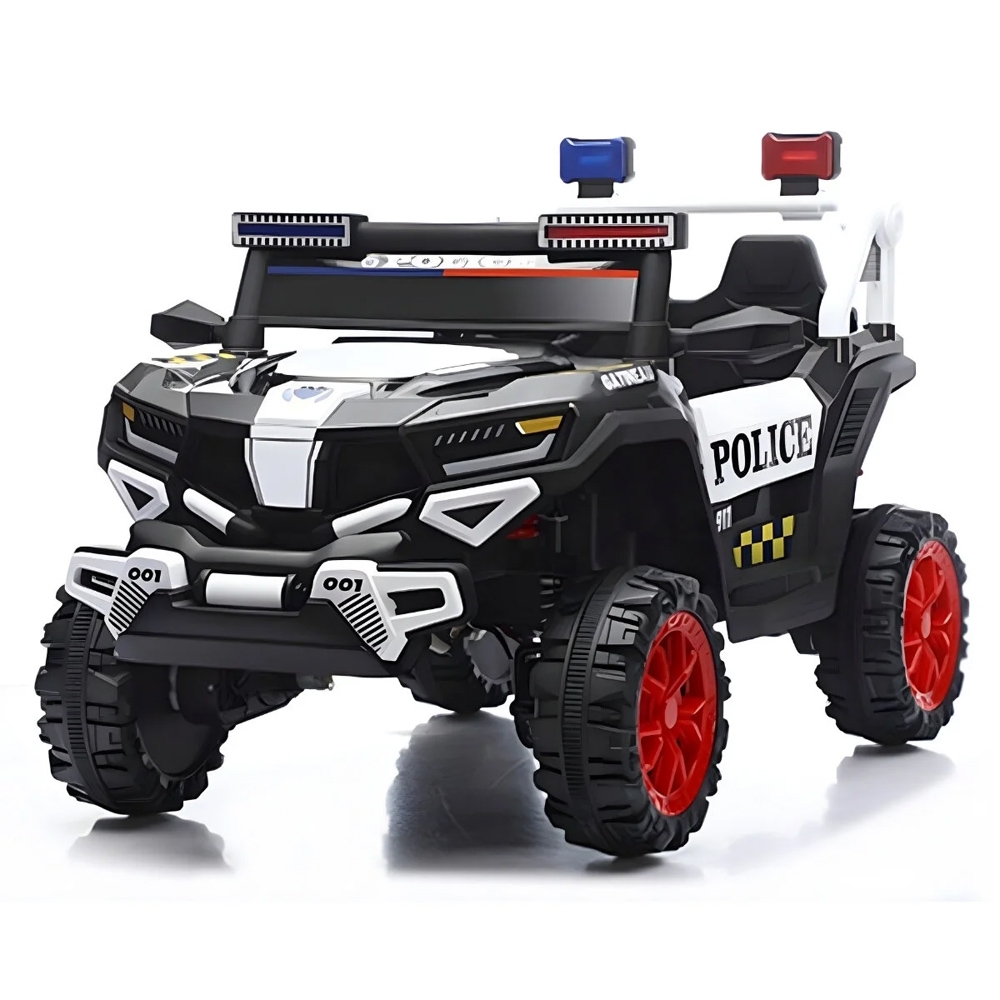 Jeep politie, cu acumulator - imagine 3
