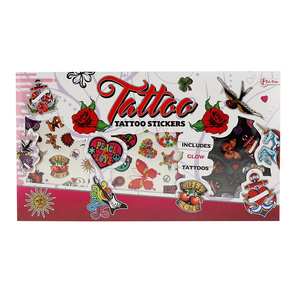 Set tatuaje, color + fosforescente - Toi-Toys - imagine 4