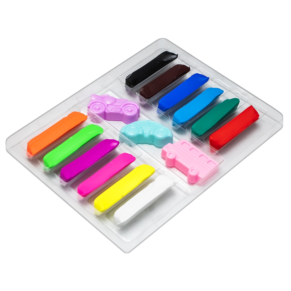 Plastilina 12 culori + forme - NEBO - imagine 5