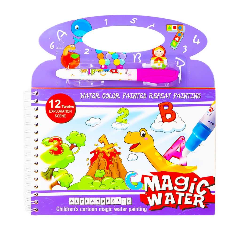 Carte de colorat, Picteaza cu apa - imagine 5