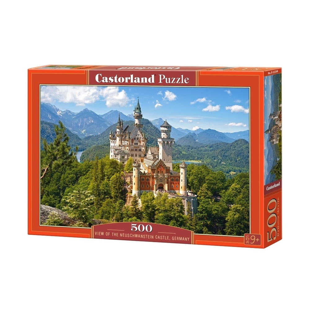 Puzzle 500 piese, Castelul Neuschwanstein - Castorland
