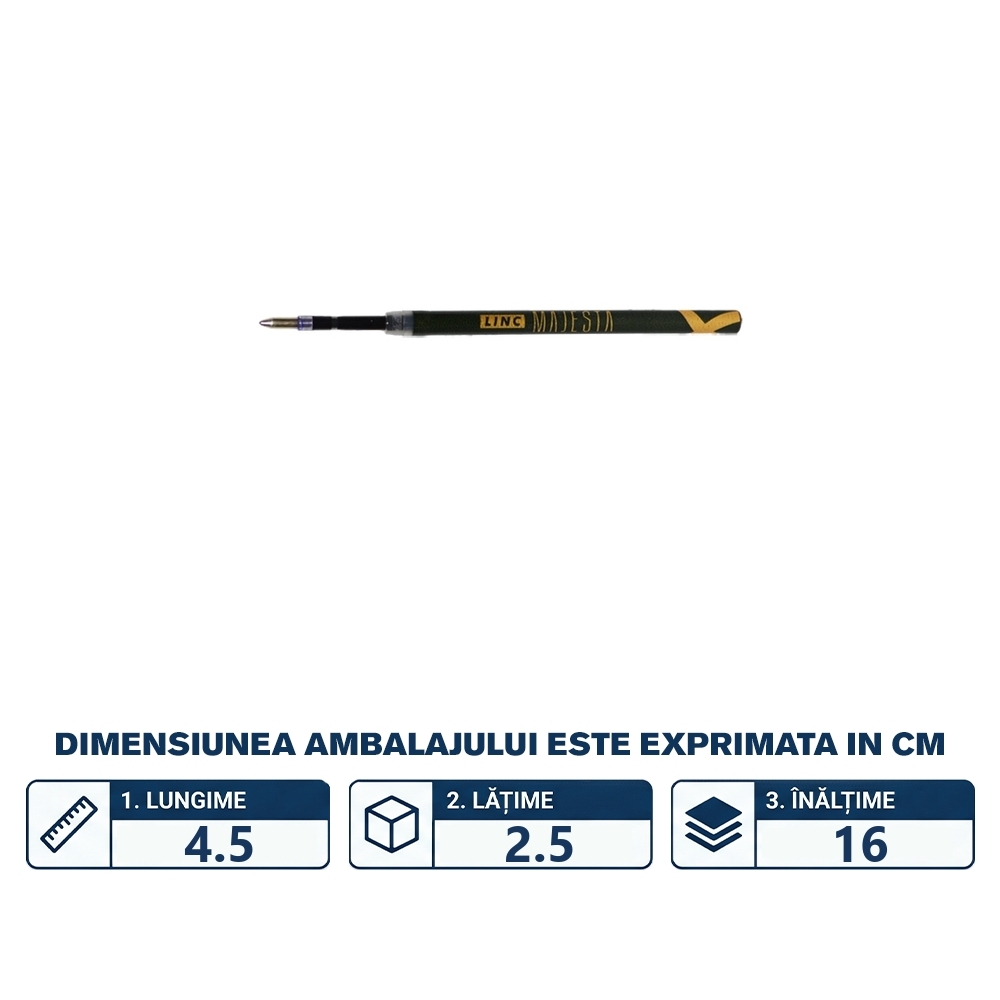 Mine pix metalic seria Majesta 0,7mm - LINC - imagine 2