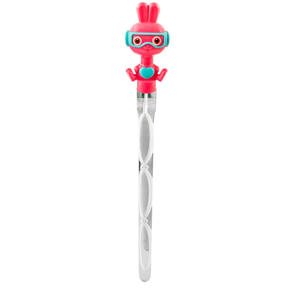 Baloane de sapun, 47 cm, cu chitaitoare, Iepuras - imagine 3