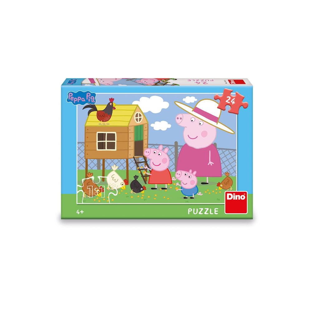 Puzzle 24 piese, Peppa Pig - DINO TOYS - imagine 3