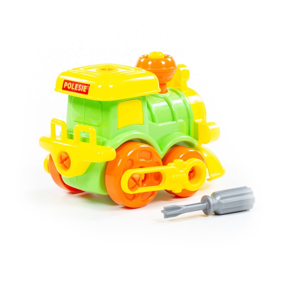 Locomotiva demontabila, 25,5x11,7x22 cm, Polesie - imagine 9