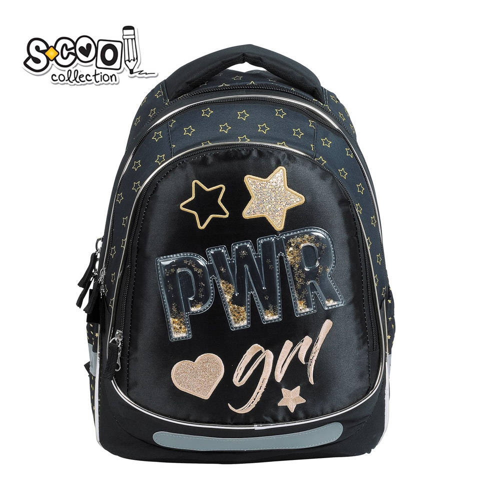 Ghiozdan anatomic light, 41x28x21 cm, PWR GIRL - S-COOL