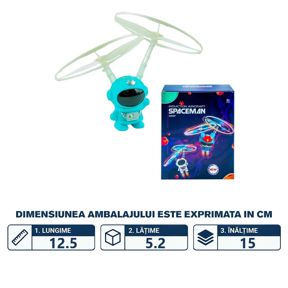 Robot zburator, cu senzor - imagine 2