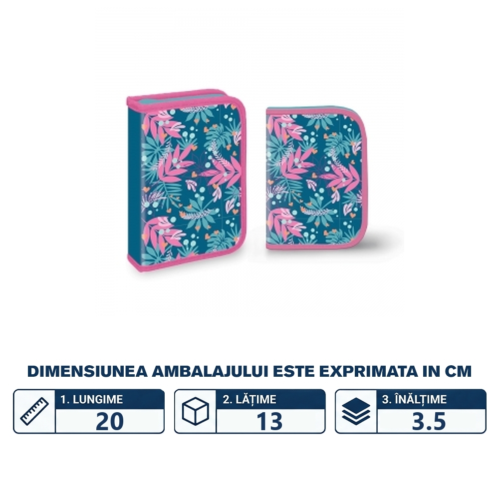 Penar Echipat, 1 Fermoar, 2 Ext., 32 Piese, Leaves - S-Cool - imagine 2