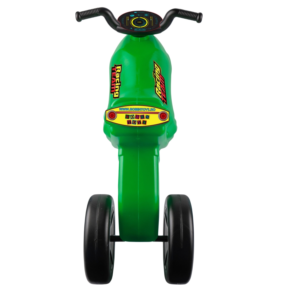 Motocicleta fara pedale, verde - ROBENTOYS - imagine 6