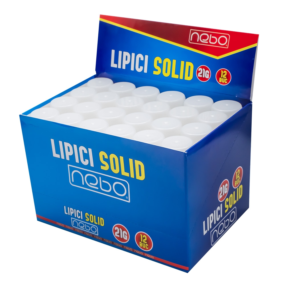 Lipici solid, 21g, 24 buc/set - NEBO - imagine 3