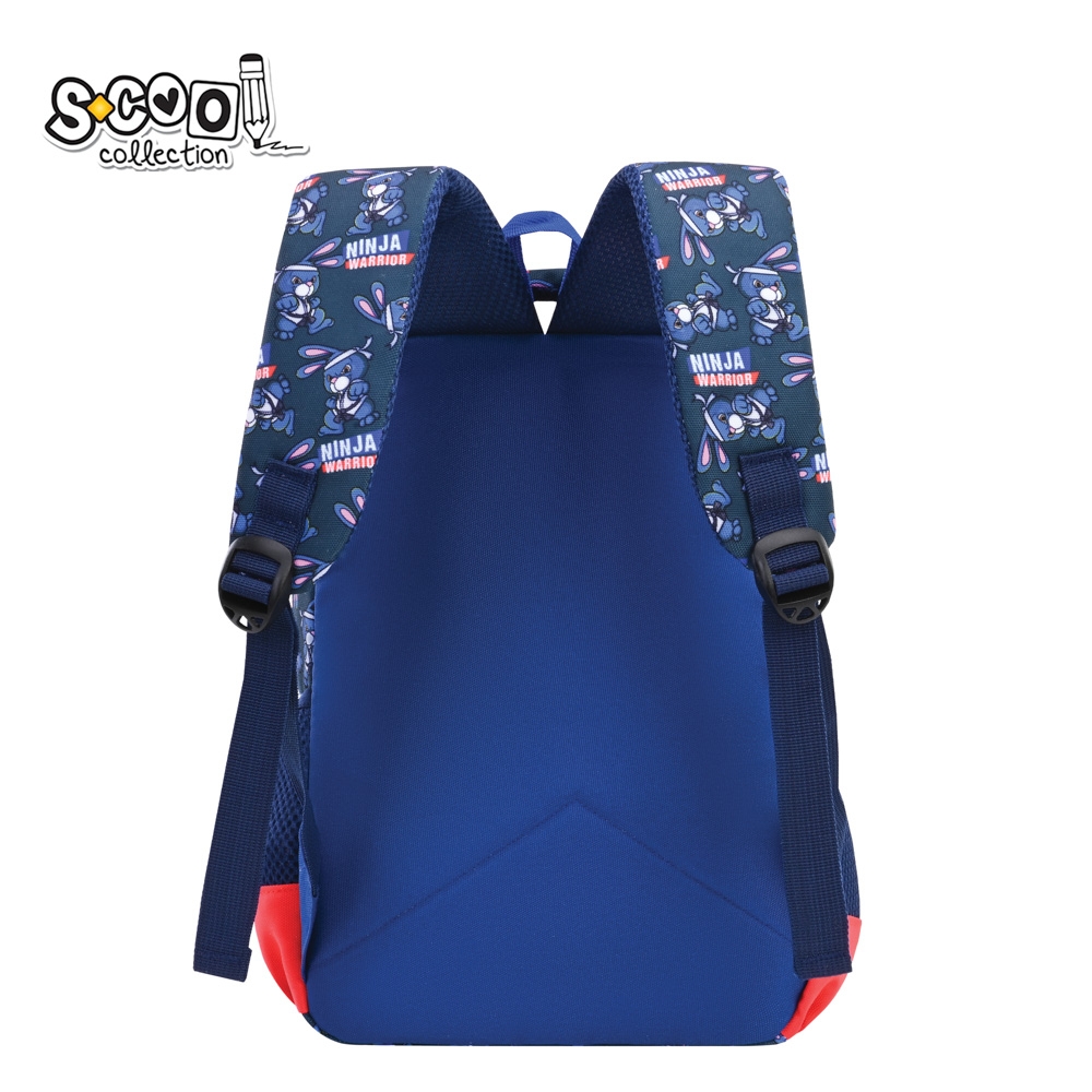 Ghiozdan gradinita, 34x23x14 cm, NINJA WARRIOR - S-COOL - imagine 4
