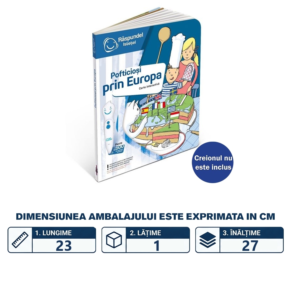Raspundel istetel, Carte, Pofticiosi prin Europa, ALBI - Blackfire - imagine 2
