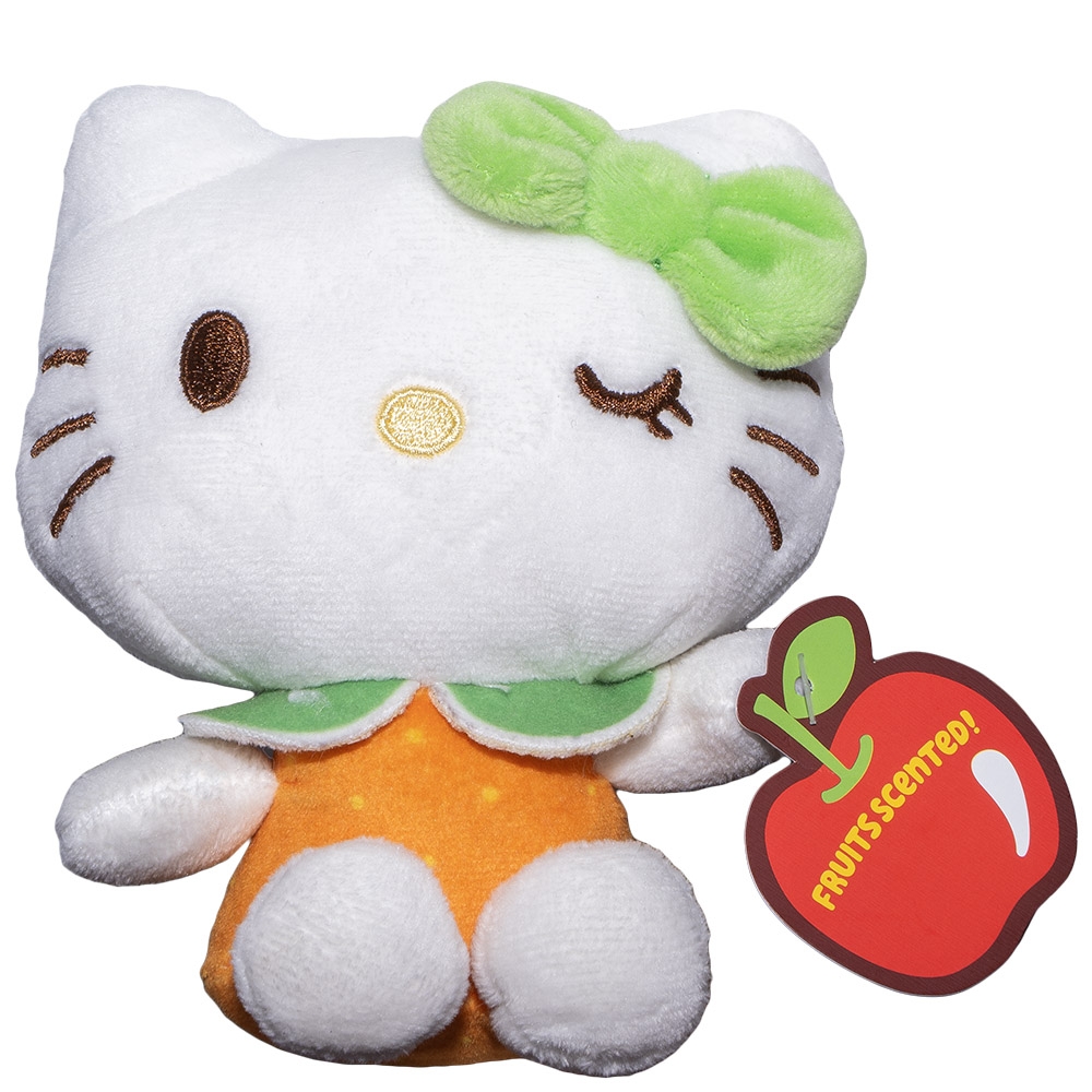 Hello Kitty, jucarie de plus, parfumata, 12 cm, diverse personaje - Blackfire - imagine 2