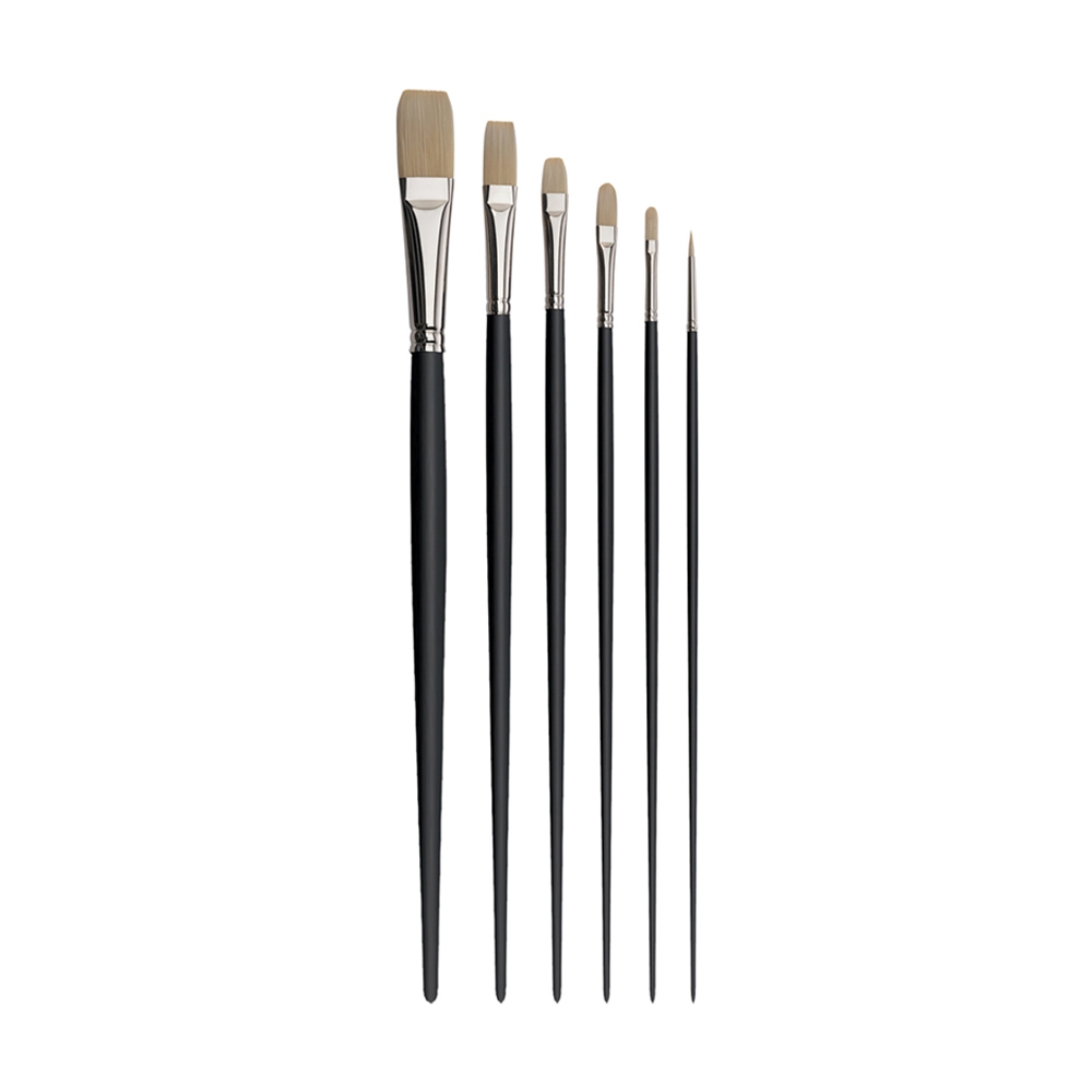 Pensule varf tesit, 6 buc/blister - S-COOL - imagine 3