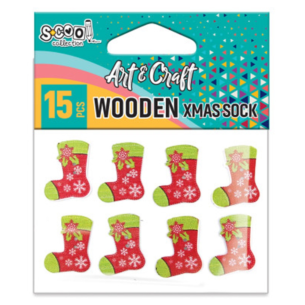 Accesorii craft, Sosete din lemn - S-COOL